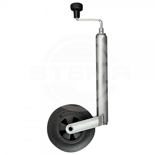 Stützrad mit Halterung