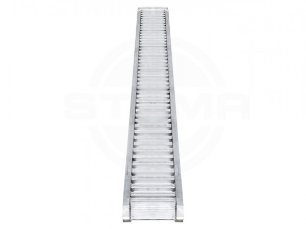 ALU-Auffahrrampen Set (1 Paar) inkl. Gleitschiene L=250 cm, 2100 kg belastbar pro Paar