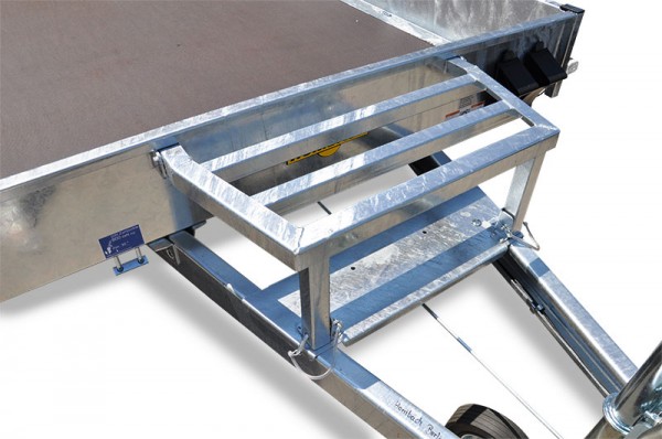 Baggerschaufelablage klappbar (auch bei Aktion möglich)