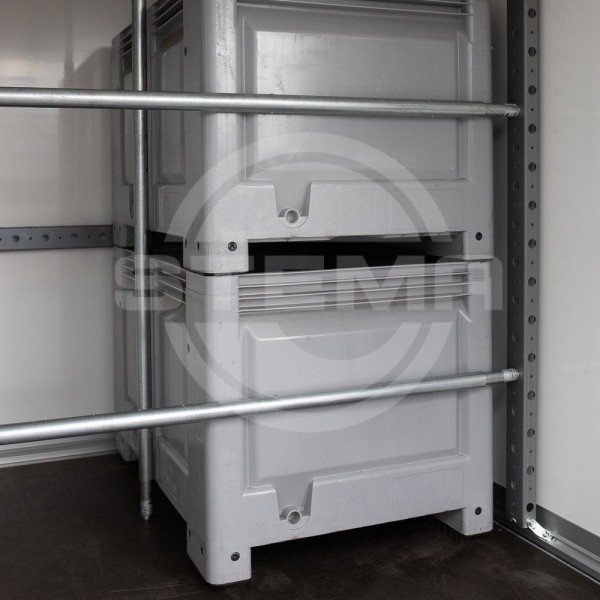 Verzurrprofil quer für 1,87m Kofferbreite, P-BOX