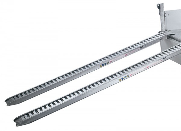 Aluminium-Bohlen 2,8t Tragkraft. 2650 mm lang