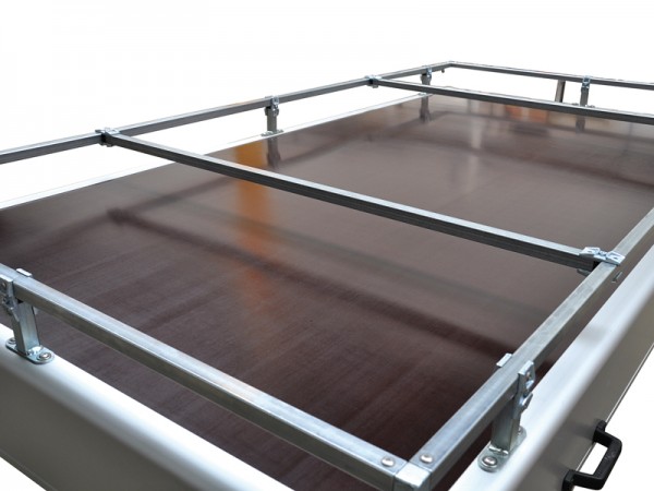 2 Querträger für Fahrradstandschienen, Breite 1500 mm